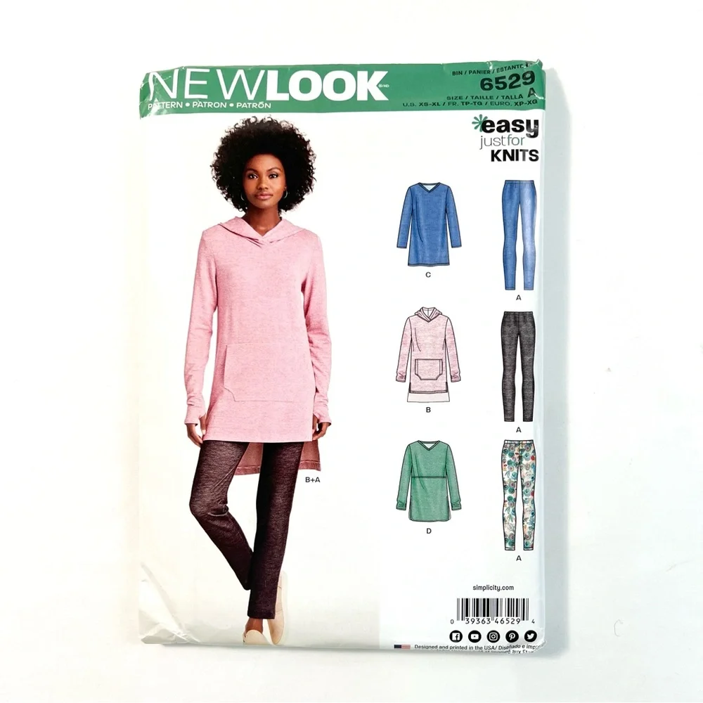 New Look 6529 Sewing Pattern – XS–XL